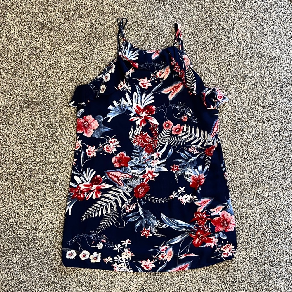 Flower printed top/dress